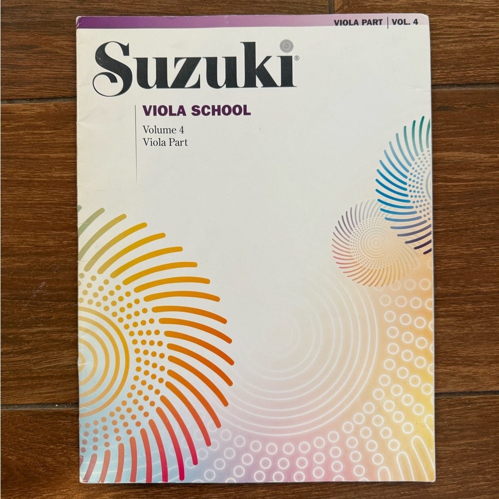 Suzuki Viola School Music Book